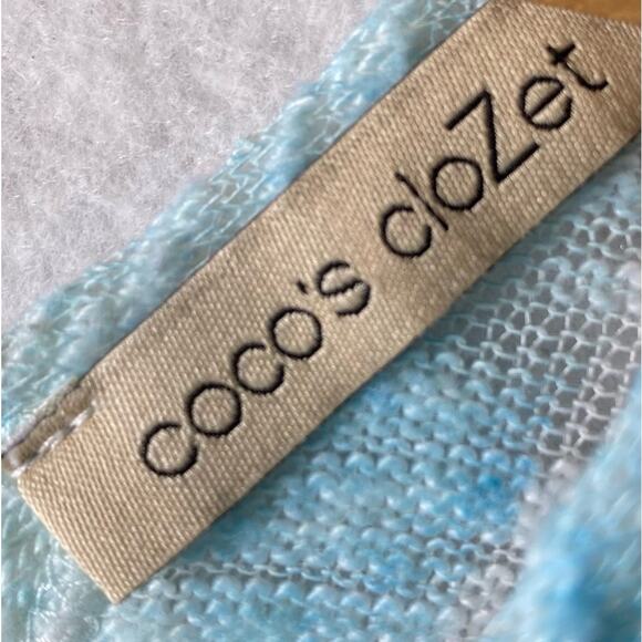 COCOS CLOZET Peacock Feather Design Top Women’s Size M - Picture 9 of 10